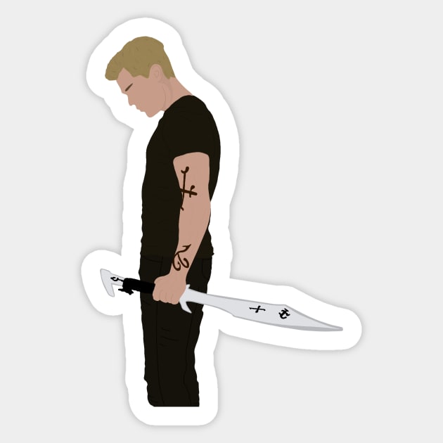 Jace Herondale - Shadowhunters Sticker by hereidrawagain